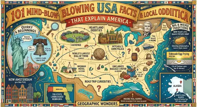 101 Unbelievable Facts About the United States