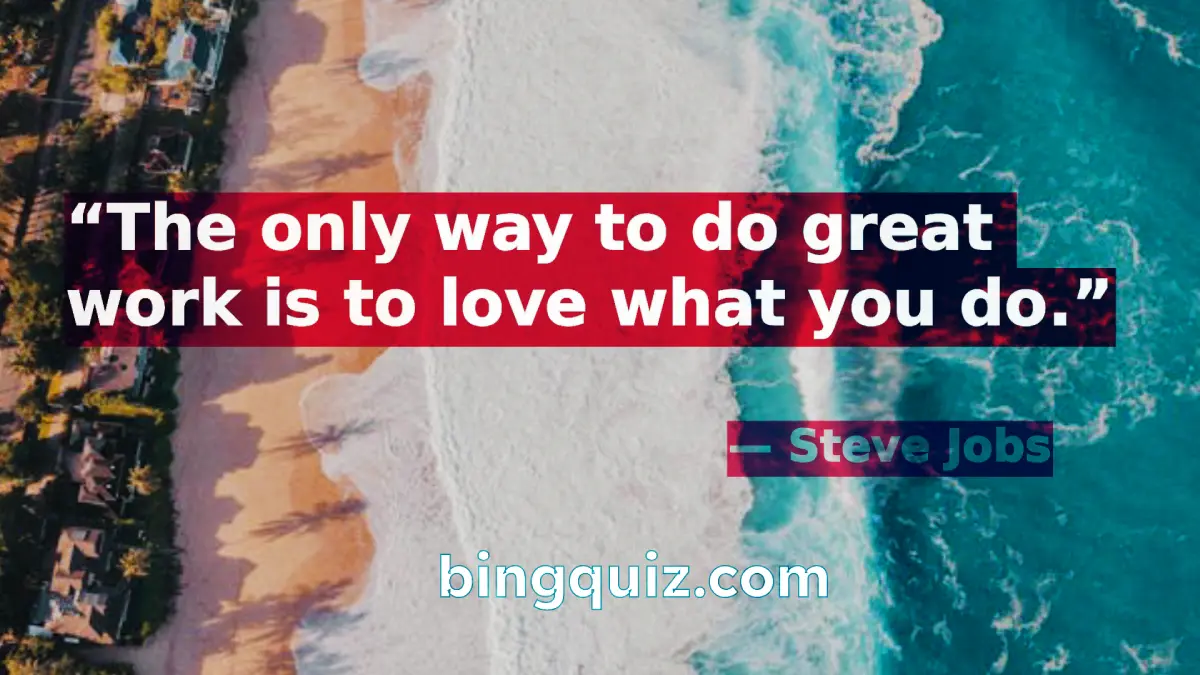 Quote of the day - Steve Jobs Quotes
