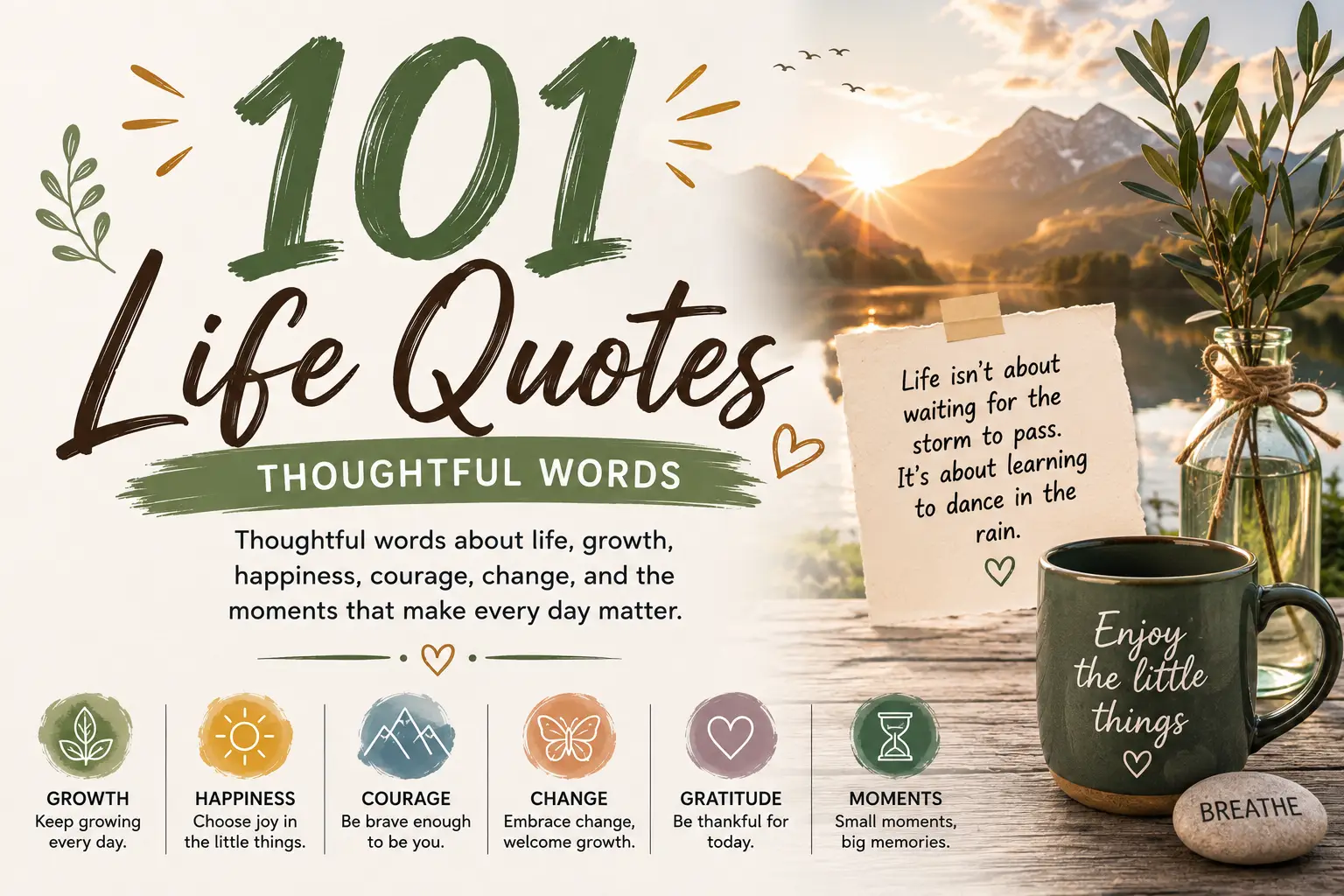 Life Quotes That Put Things Into Perspective - 101 Quotes