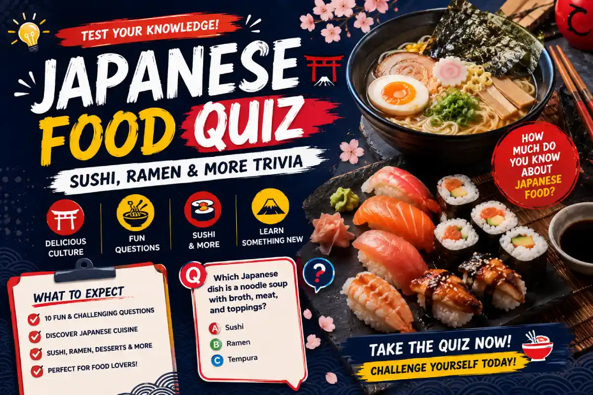 Japanese Cuisine Quiz: Test Your Food Knowledge
